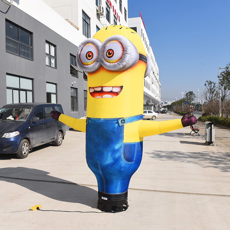 hava dansçısı minion - dans eden figür reklam adamı reklam adamı