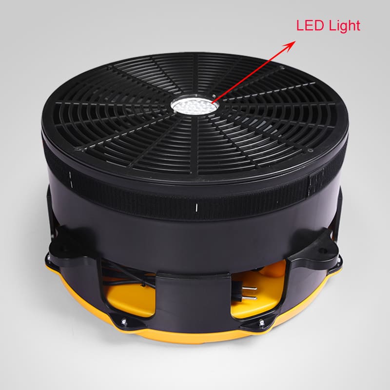 fan ve led ışıklı üfleyici