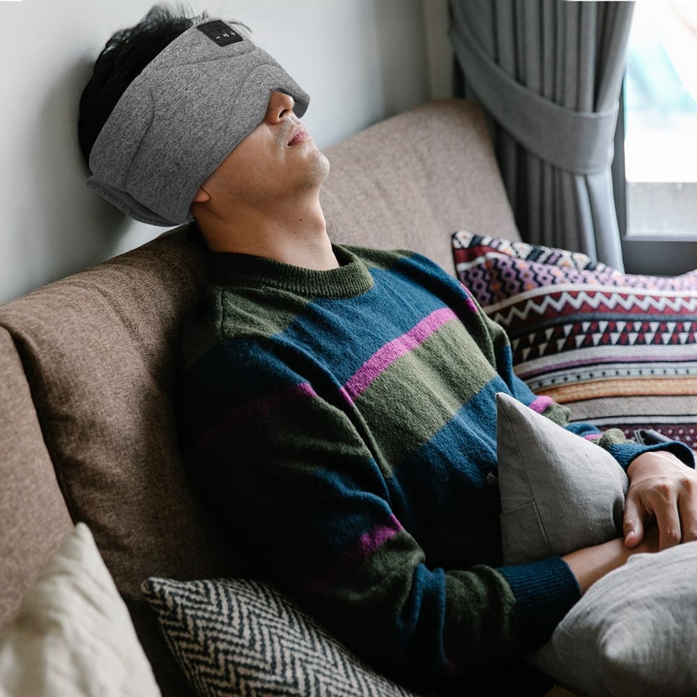Kaliteli uyku için gürültüye karşı uyku kulaklığı göz maskesi