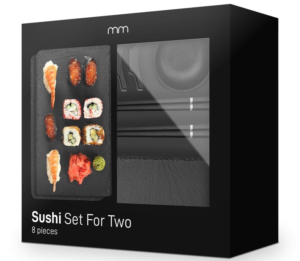 2 kişilik sushi seti servis yapma seti