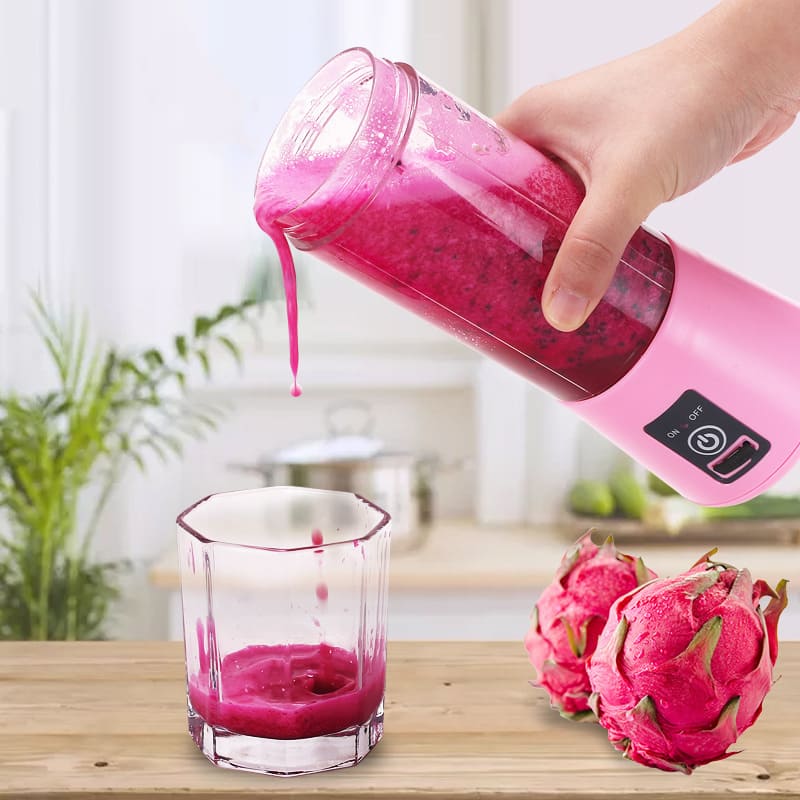 Smoothie seyahat blenderı pembe kadınlar için